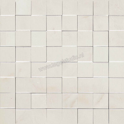 Marazzi Allmarble Raffaello 30x30 cm Mozaiek Mosaico 3D Mat Gestructureerd Naturale MMPV | 225504