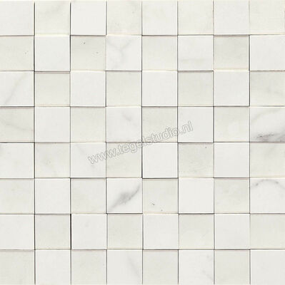 Marazzi Allmarble Altissimo 30x30 cm Mozaiek Mosaico 3D Mat Gestructureerd Naturale MMPW | 225507