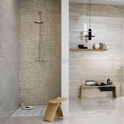 Marazzi Allmarble Travertino 30x30 cm Mozaiek Mat Vlak Naturale MMQ2 | 225528