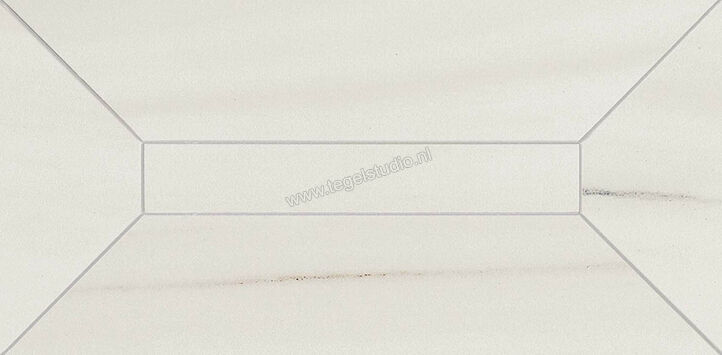 Marazzi Allmarble Lasa 15x30 cm Decor Fascia 3D Mat Gestructureerd Naturale MMR4 | 225534