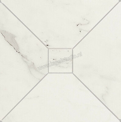 Marazzi Allmarble Altissimo 15x15 cm Decor Tozzetto 3D Mat Gestructureerd Naturale MMR9 | 225552