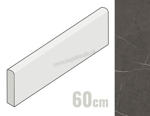 Marazzi Allmarble Imperiale 7x60 cm Plint Mat Vlak Naturale M422 | 225591