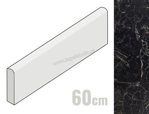 Marazzi Allmarble Saint Laurent 7x60 cm Plint Mat Vlak Naturale MC9S | 225669