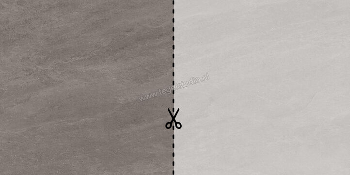  NovaBell Norgestone Outdoor Dark Grey 60x60x2 cm Terrastegel Kleur Sample Mat Gestructureerd Naturale NST29RT SM | 225921