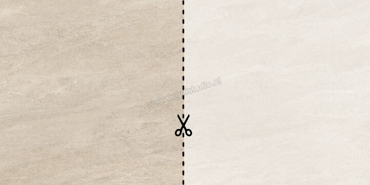  NovaBell Norgestone Outdoor Taupe 60x60x2 cm Terrastegel Kleur Sample Mat Gestructureerd Naturale NST49RT SM | 225924