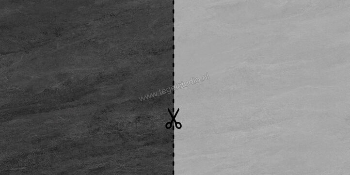  NovaBell Norgestone Slate 60x60x2 cm Terrastegel Kleur Sample Mat Gestructureerd Naturale NST99RT SM | 225927