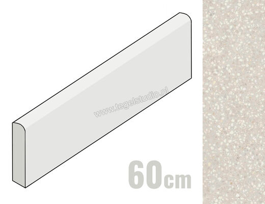  Marazzi Art White 7x60 cm Plint Mat Vlak Naturale M2SL | 226098