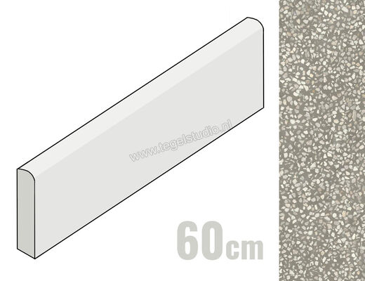  Marazzi Art Taupe 7x60 cm Plint Mat Vlak Naturale M2SQ | 226104