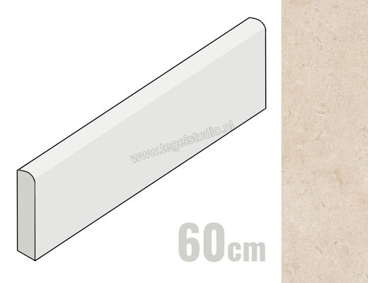 Marazzi Caracter Arena 8x60 cm Plint Mat Vlak Naturale M9CK | 226824