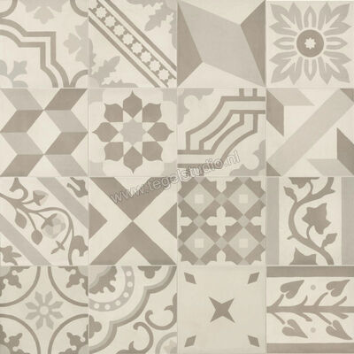  Marazzi D_Segni Blend Osso 20x20 cm Vloertegel / Wandtegel Decoro Mix 20x20 Mat Vlak Naturale M60D | 231549