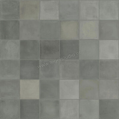  Marazzi D_Segni Blend Carbone 10x10 cm Vloertegel / Wandtegel Mat Vlak Naturale M61F | 231621