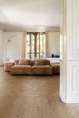  Marazzi Intrecci Nocciola 20x120 cm Vloertegel / Wandtegel Mat Gestructureerd Naturale MF7F | 233055