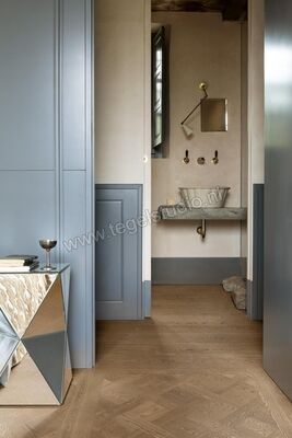  Marazzi Intrecci Castagna 20x120 cm Vloertegel / Wandtegel Mat Gestructureerd Naturale MF7G | 233082