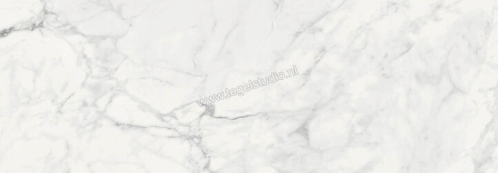 Marazzi MarblePlay Statuarietto 30x90 cm Wandtegel Glanzend Vlak Lux M4NV | 233292