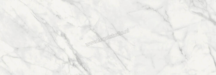 Marazzi MarblePlay Statuarietto 30x90 cm Wandtegel Glanzend Vlak Lux M4NV | 233298