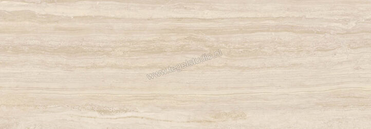 Marazzi MarblePlay Travertino 30x90 cm Wandtegel Glanzend Vlak Lux M4NY | 233367