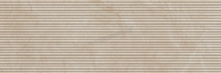 Marazzi MarblePlay Marfil 30x90 cm Wandtegel Struttura Mikado 3D Glanzend Gestructureerd Lux M4P9 | 233736