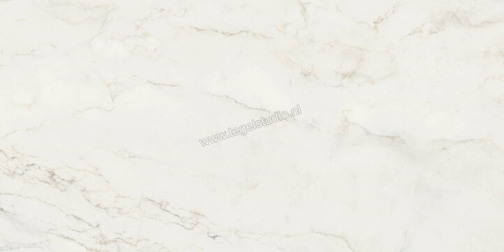 Marazzi MarblePlay Calacatta 58x116 cm Vloertegel / Wandtegel Glanzend Vlak Lux M4L2 | 234060