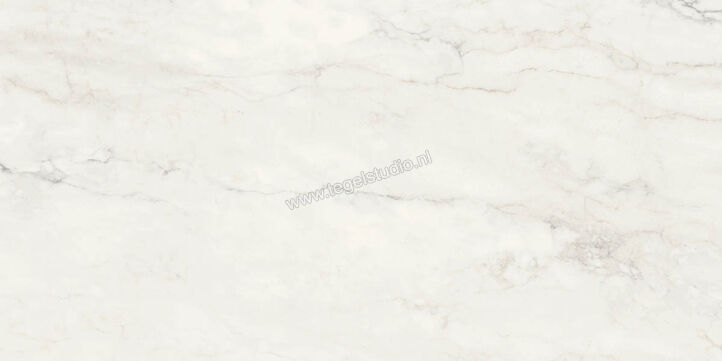 Marazzi MarblePlay Calacatta 58x116 cm Vloertegel / Wandtegel Glanzend Vlak Lux M4L2 | 234066