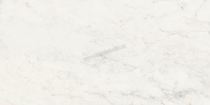 Marazzi MarblePlay Calacatta 58x116 cm Vloertegel / Wandtegel Glanzend Vlak Lux M4L2 | 234075