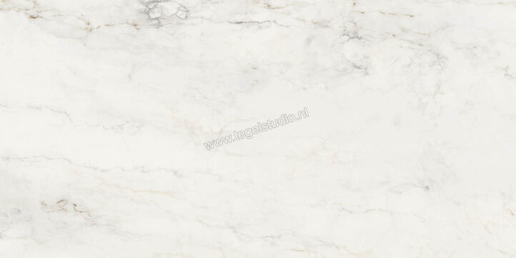 Marazzi MarblePlay Calacatta 58x116 cm Vloertegel / Wandtegel Glanzend Vlak Lux M4L2 | 234078