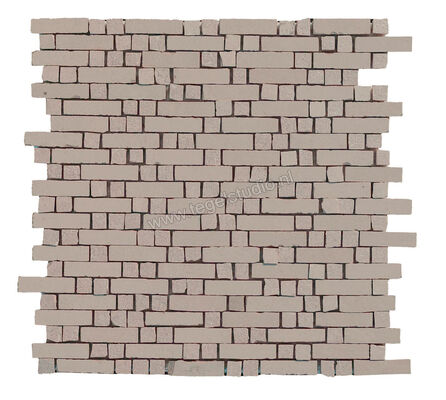 Marazzi Memento Canvas 30x30 cm Mozaiek Spaccatella Mat Gestructureerd Naturale M00J | 234678