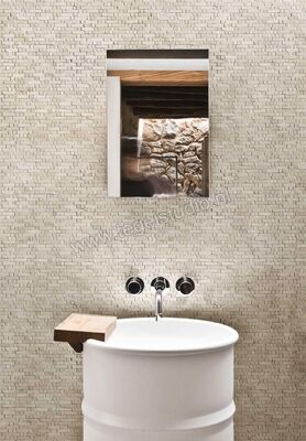 Marazzi Memento Canvas 30x30 cm Mozaiek Spaccatella Mat Gestructureerd Naturale M00J | 234681