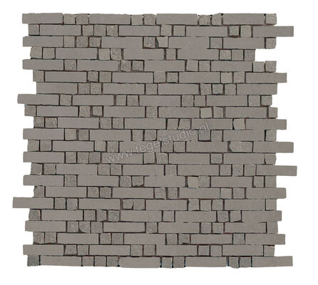 Marazzi Memento Silver 30x30 cm Mozaiek Spaccatella Mat Gestructureerd Naturale M034 | 234780