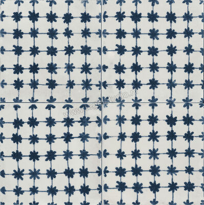  Marazzi Memoria Blu 15x15 cm Vloertegel / Wandtegel Tappeto 1 Lux Glanzend Vlak Lux MANG | 234882
