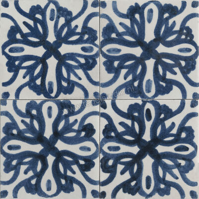  Marazzi Memoria Blu 15x15 cm Vloertegel / Wandtegel Tappeto 4 Lux Glanzend Vlak Lux MANK | 234906
