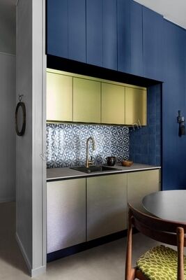 Marazzi Memoria Blu 15x15 cm Vloertegel / Wandtegel Tappeto 5 Lux Glanzend Vlak Lux MANL | 234918