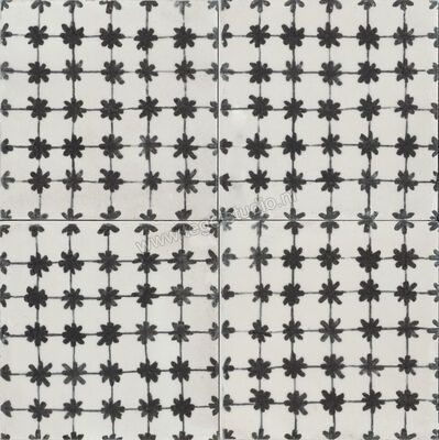  Marazzi Memoria Nero 15x15 cm Vloertegel / Wandtegel Tappeto 1 Lux Glanzend Vlak Lux MANM | 234924