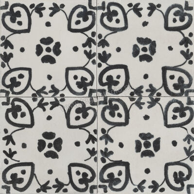  Marazzi Memoria Nero 15x15 cm Vloertegel / Wandtegel Tappeto 2 Lux Glanzend Vlak Lux MANN | 234930
