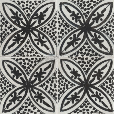 Marazzi Memoria Nero 15x15 cm Vloertegel / Wandtegel Tappeto 3 Lux Glanzend Vlak Lux MANP | 234936