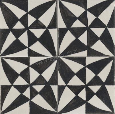  Marazzi Memoria Nero 15x15 cm Vloertegel / Wandtegel Tappeto 5 Lux Glanzend Vlak Lux MANQ | 234939