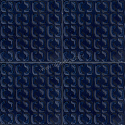  Marazzi Memoria Blu 15x15 cm Decor Struttura Stamp 3D Semi-Matt Mat Gestructureerd Semi-Matt MAYA | 234969