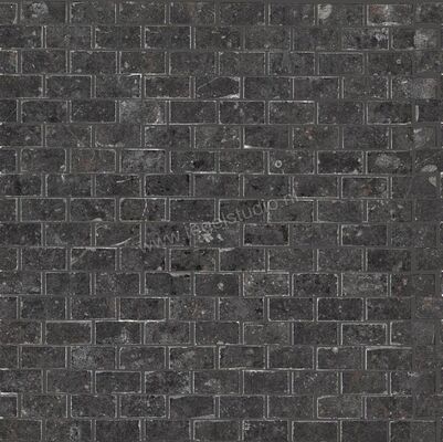 Marazzi Mystone - Bluestone Antracite 30x30 cm Vloertegel / Wandtegel Mosaico Mat Gestructureerd Naturale M0A2 | 236292