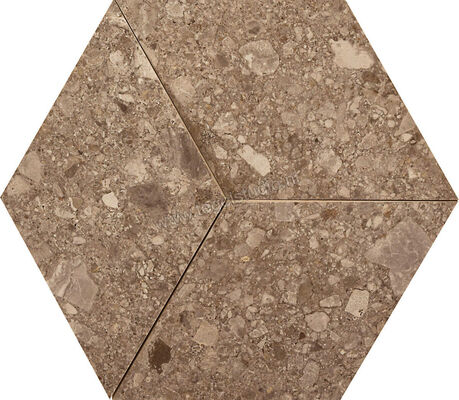  Marazzi Mystone Ceppo di Gré Beige 29x33.5 cm Wandtegel Mosaico 3D Mat Gestructureerd Naturale M0KM | 236445