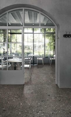  Marazzi Mystone - Ceppo di Gré Anthracite 75x150 cm Vloertegel / Wandtegel Mat Gestructureerd Naturale MQVU | 236829