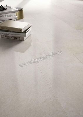 Marazzi Mystone - Kashmir Bianco 60x120 cm Vloertegel / Wandtegel Glanzend Vlak Lux MM0K | 237462