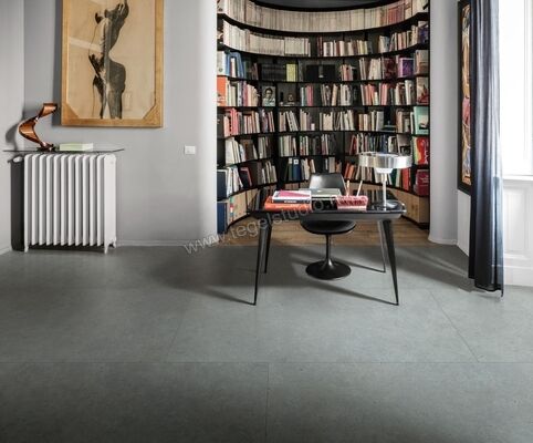  Marazzi Mystone - Moon Anthracite 90x180 cm Vloertegel / Wandtegel Mat Vlak Naturale M6AS | 238125