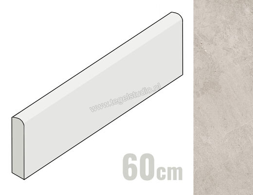 Marazzi Naturalia Beige 7x60 cm Plint Mat Gestructureerd Naturale MEY4 | 240195