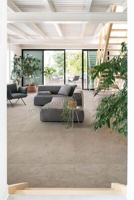 Marazzi Naturalia Taupe 100x100 cm Vloertegel / Wandtegel Mat Gestructureerd Naturale MEV9 | 240594