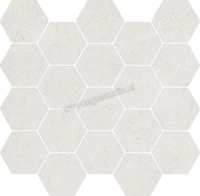 Marazzi Naturalia Bianco 30.3x30.3 cm Mozaiek Mat Gestructureerd Naturale MF2E | 240624