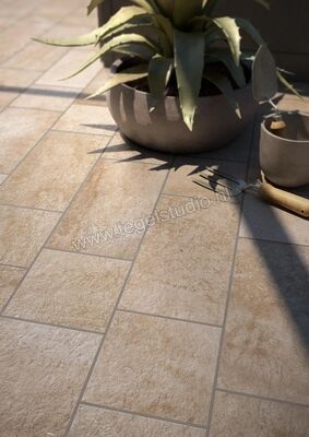  Marazzi Pietra Occitana Beige 20x20 cm Vloertegel / Wandtegel Outdoor Mat Gestructureerd Naturale MH77 | 240792