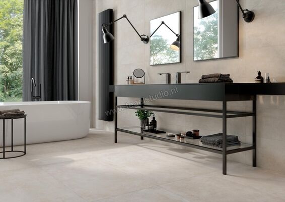  Marazzi Plaza White 30x90 cm Wandtegel Mat Gestructureerd Naturale M95D | 241272