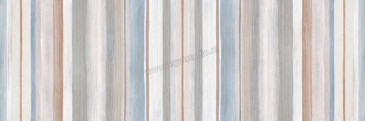  Marazzi Plaza Grey 30x90 cm Wandtegel Decoro Wallace Grey Mat Gestructureerd Naturale M95K | 241290