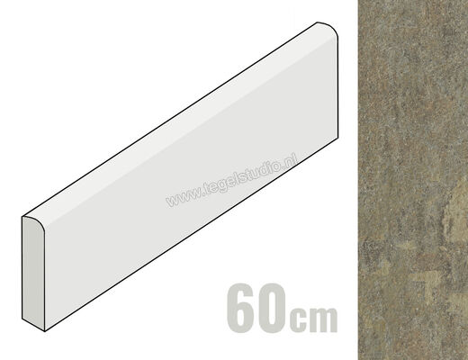  Marazzi Rocking Tobacco 7x60 cm Plint Mat Gestructureerd Strutturato M178 | 241896