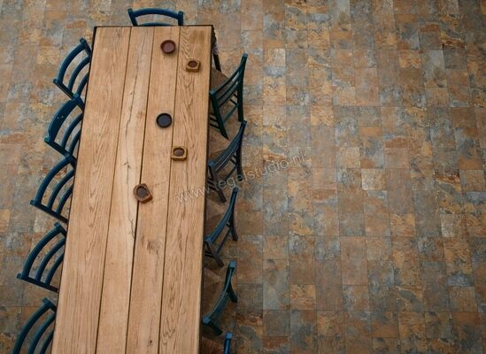  Marazzi Rocking Multicolor 20x40 cm Vloertegel / Wandtegel Mat Gestructureerd Strutturato M0YD | 241929
