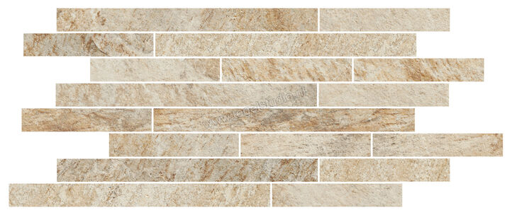  Marazzi Rocking Beige 22x55 cm Mozaiek Mat Gestructureerd Naturale M1HQ | 242100